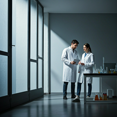 Scientists in Lab